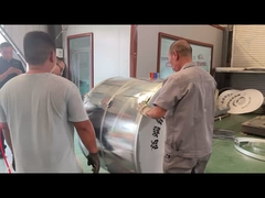 लचीलापन एल्यूमीनियम कॉइल एसएमपी पेंट अच्छी प्रभाव प्रतिरोध के साथ 0.2-3.0 मिमी 500-1600 मिमी