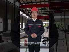 रासायनिक प्रतिरोध के साथ पीवीडीएफ पेंट लेपित एल्यूमीनियम कॉइल